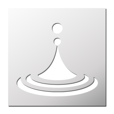 Pochoir Goutte d’eau