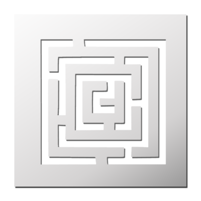 Pochoir Labyrinthe