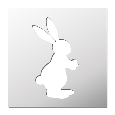 Pochoir Lapin
