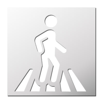 Pochoir Passage Piéton