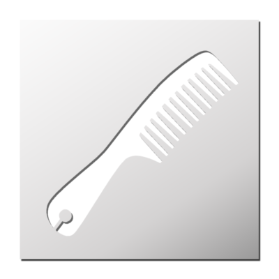Pochoir Peigne