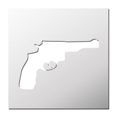 Pochoir Pistolet
