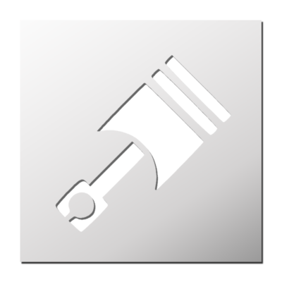 Pochoir Piston Auto Moto