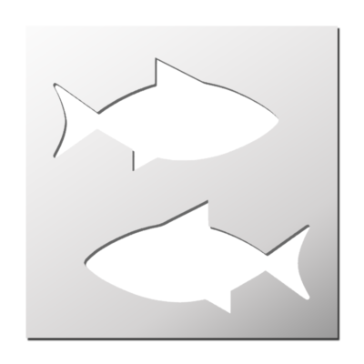 Pochoir Poissons