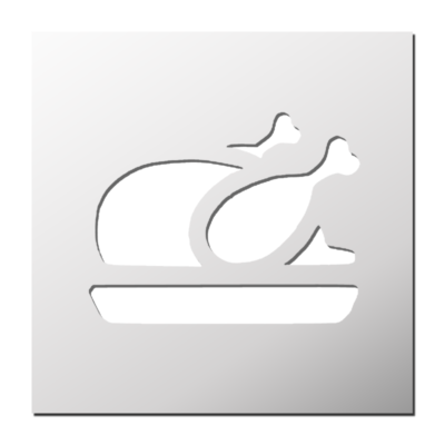 Pochoir Poulet de Bresse