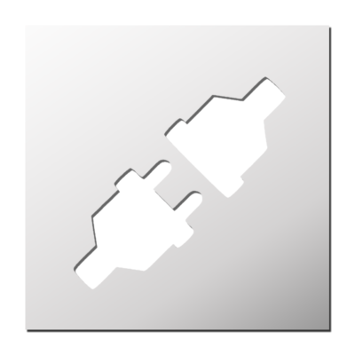 Pochoir Prise de courant