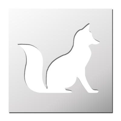 Pochoir Renard