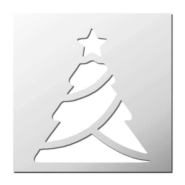 Pochoir Sapin  FrenchIMMO