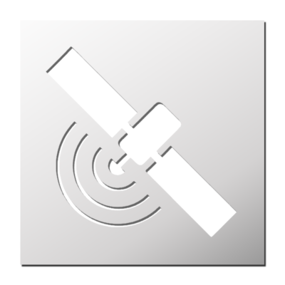 Pochoir Satellite