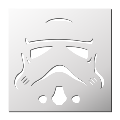 Pochoir Soldat Science Fiction