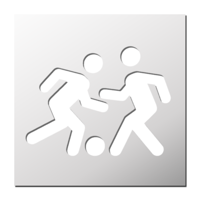 Pochoir Stade de Foot