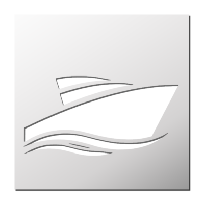 Pochoir Bateau