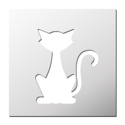 Pochoir Chat