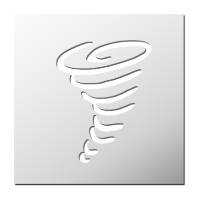 Pochoir Cyclone