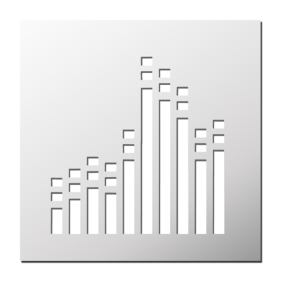 Pochoir Equaliseur Son