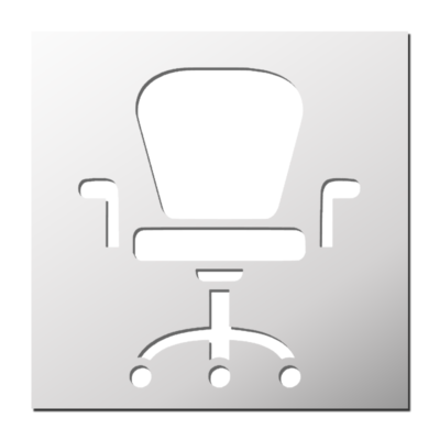 Pochoir Fauteuil