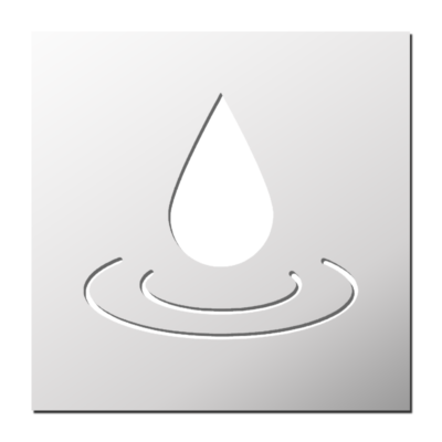 Pochoir Goutte d’eau
