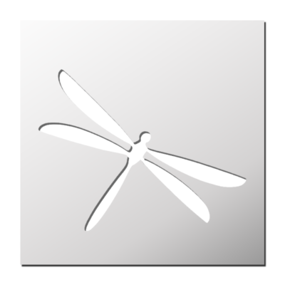 Pochoir Libellule