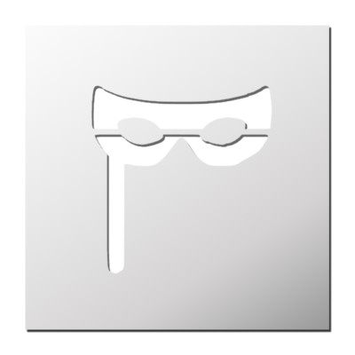Pochoir Masque de Venise