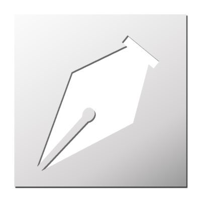 Pochoir Plume