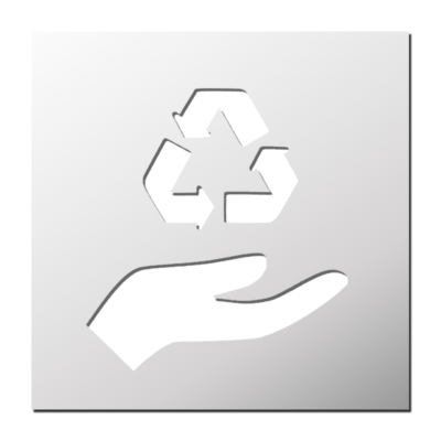 Pochoir Recyclage