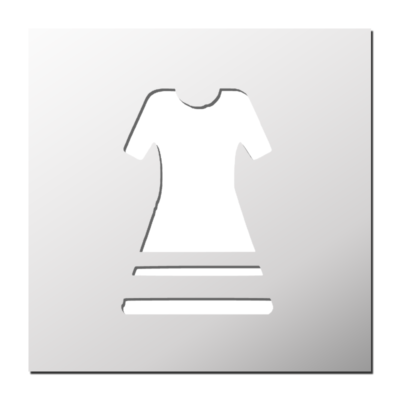 Pochoir Robe