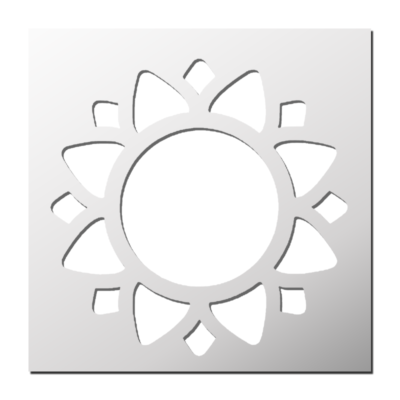 Pochoir Tournesol