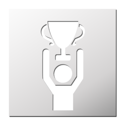 Pochoir Vainqueur