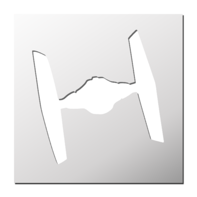 Pochoir Vaisseau Spatial