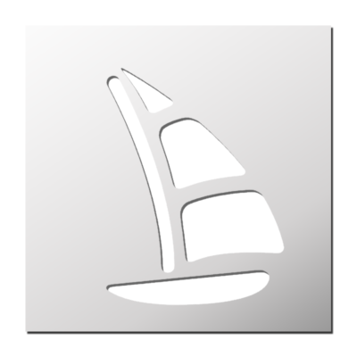 Pochoir Voilier