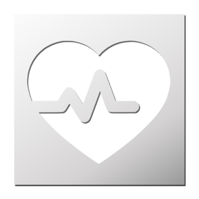 Pochoir Battements de Coeur