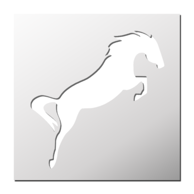 Pochoir Cheval
