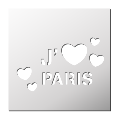 Pochoir J’aime Paris