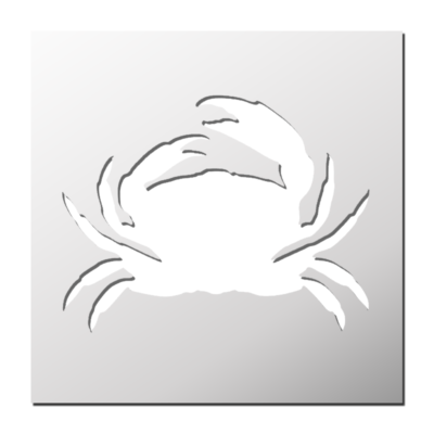 Pochoir Crabe