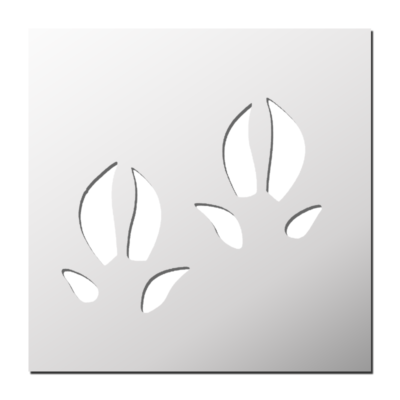 Pochoir Empreintes Sanglier