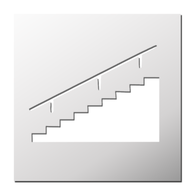 Pochoir Escalier