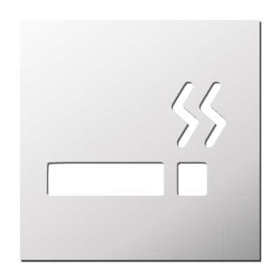 Pochoir Espace fumeur