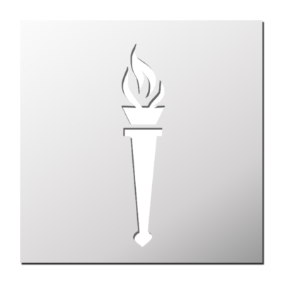 Pochoir Torche