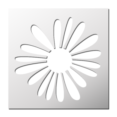 Pochoir Fleur