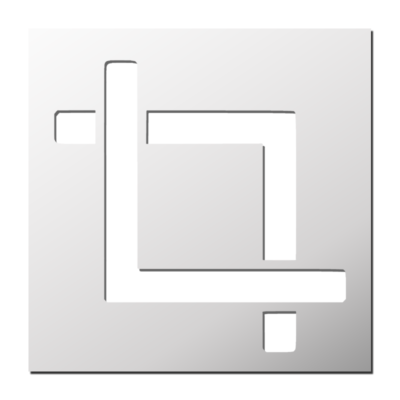 Pochoir Icone Recadrer