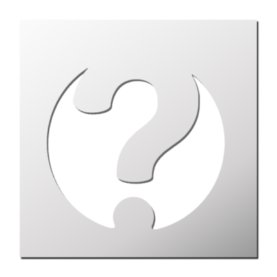 Pochoir Interrogation