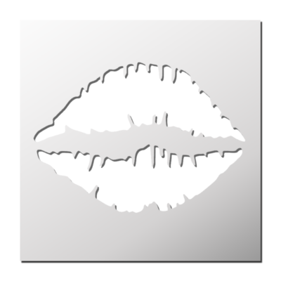 Pochoir Lèvre