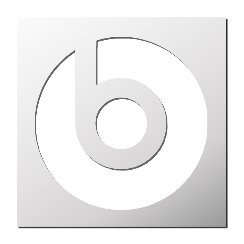 Pochoir logo Beats by Dre
