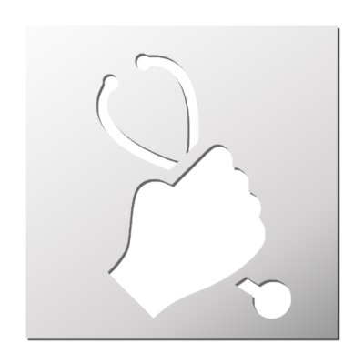 Pochoir Médecin
