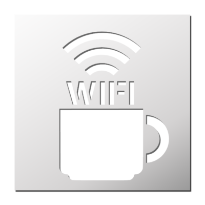 Pochoir Pause Wifi