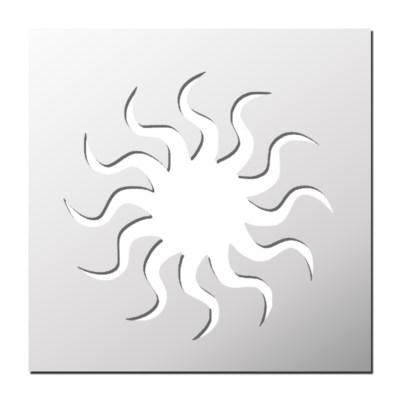Pochoir Soleil