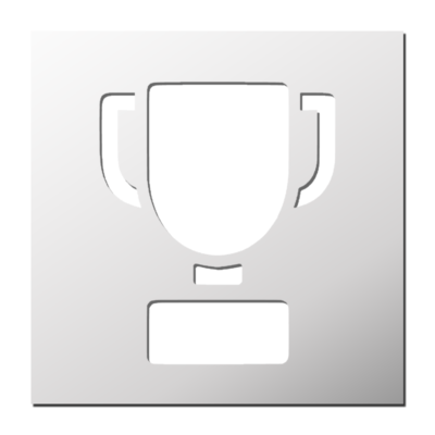 Pochoir Trophée