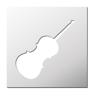 Pochoir Violon