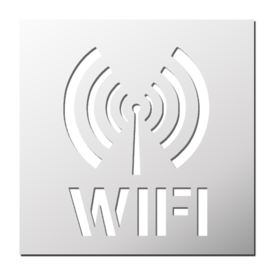 Pochoir WIFI