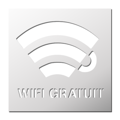 Pochoir Wifi Gratuit